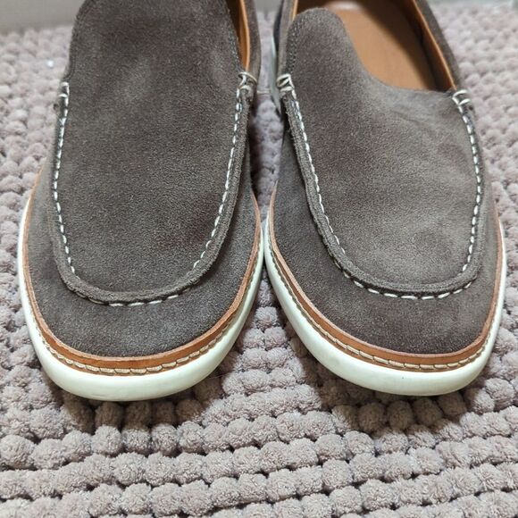 Allen Edmonds Venetian Wilder Brown Suede Men\'s Loafers Size 10 3E main image 6